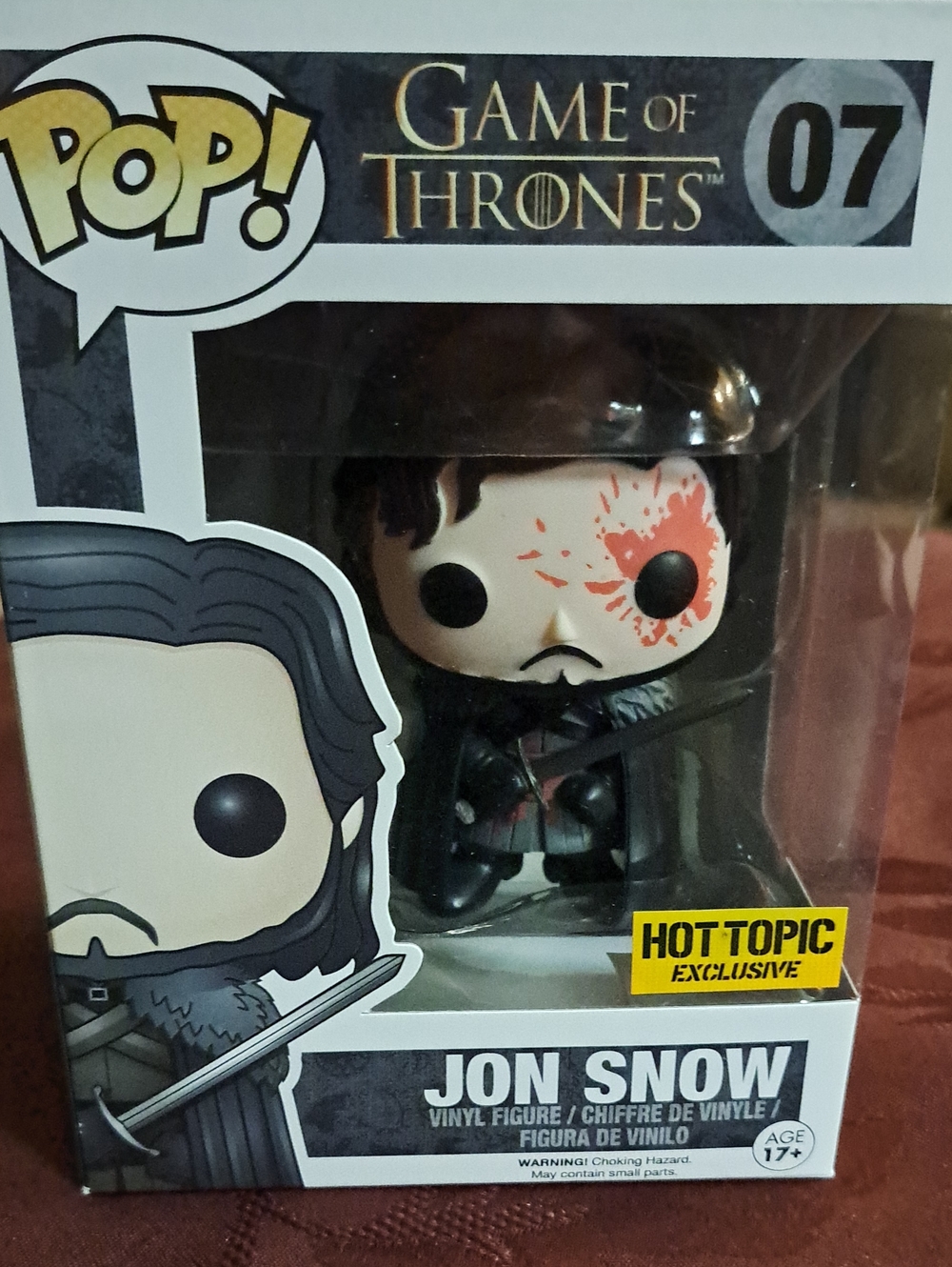 Funko Pop Game Of Thrones Jon Snow Vinyl Figure
